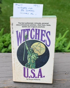 1971 Hexen U.S.A. USA Susan Roberts PB #W7 Hexerei American Witch Lives - Bild 1 von 8