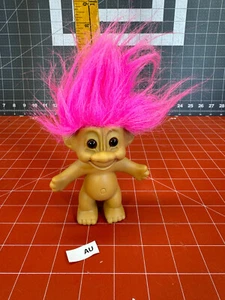 Muñeca Troll RUSS 4" - Sin Ropa / Desnuda con Pelo Rosa Brillante AU - Imagen 1 de 5