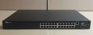 Dell PowerSwitch N2024 24x 1Gb RJ45 +2x 10Gb SFP+ Port L3 Stackable Switch P8K2V - Picture 1 of 3