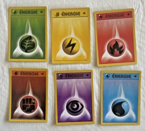 6 Energie/Energy - 1999 French 1st Edition Base Set (97 to 102/102) - NM Pokemon - Picture 1 of 3