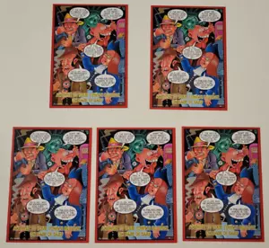 2003 PROMO PUZZLERS 5 Card Set NON-SPORT UPDATE NSU-01 to NSU-05 Rare NM/MT - Picture 1 of 4