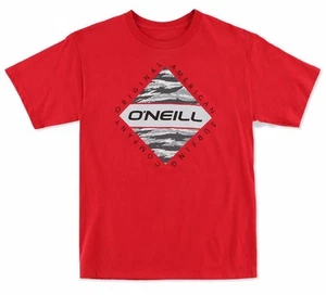 O'Neill ESCAPE Mens Short Sleeve 100% Cotton T-Shirt Medium Chili Pepper NEW - Picture 1 of 2