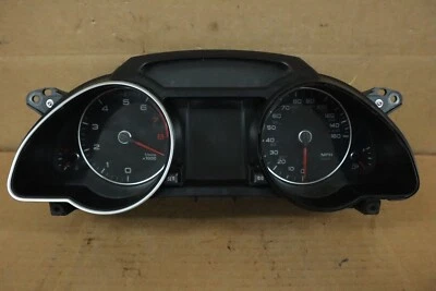 Audi A5 2013 cabezal de instrumentos velocímetro medidor panel fabricante de equipos originales 108.473 millas Foto 1 de 4