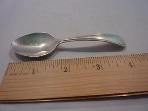 Vintage Sterling JMS Sterling Small/Childs Spoon - Picture 1 of 3