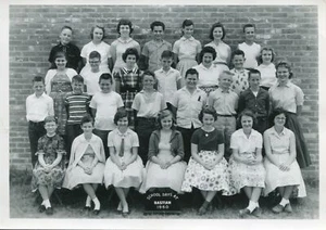 Bastian Elementary School Class Photo 1960 Houston, Texas Students Teacher - Picture 1 of 2