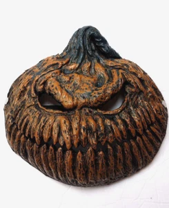 Scary Pumpkin Head Ghoul Mask Halloween Props Horror Jack-O'-Lantern Mask - Picture 1 of 7