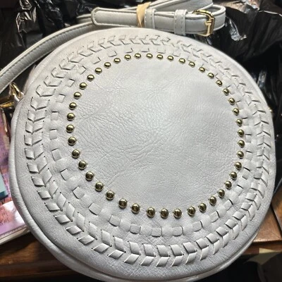 Cartera Bandolera Vieta Jazlyn Redonda con Bolsillo con Cremallera N Bolsillo Abierto Interior descarada Foto 1 de 4