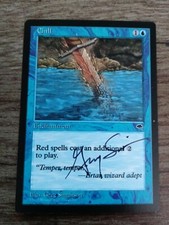 Chill  ARTIST PROOF Tempest Ed signed by Greg Simanson MTG