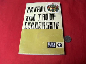 Vintage 1972 Boy Scouts of America BSA Patrol & Troop Leadership Handbuch FR - Bild 1 von 5