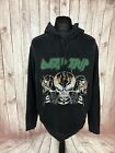 Allsaints Deep Trip 1991 Tour Overkill Band Hoodie Black Small Oversized XL Fit