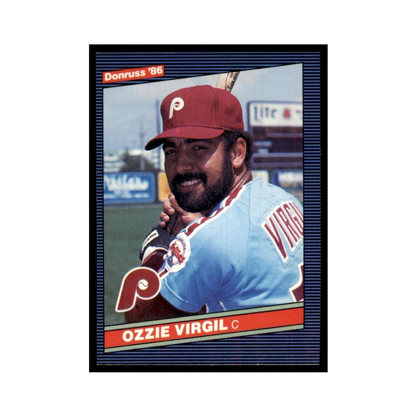 1986 Donruss Ozzie Virgil Phillies #137