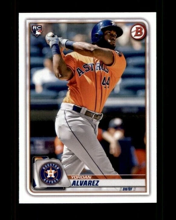  2020 Bowman #25 Yordan Alvarez RC (ref 113456) - Image 1 of 1