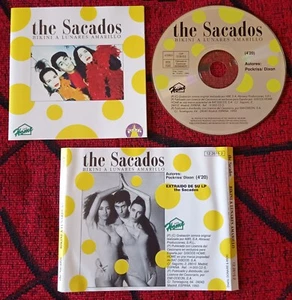 THE SACADOS ** Bikini A Lunares Amarillos ** ORIGINAL 1993 SPAIN CD SINGLE - Picture 1 of 1