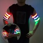 LED Armband Ankle Flash Light Night Safety Running Walking Joggers Bikers Cycle