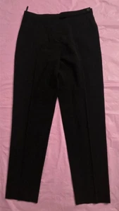 Prada Womens Black Ankle Dress Pants EUR 42 / US M Pockets Made in Italy - Picture 1 of 18