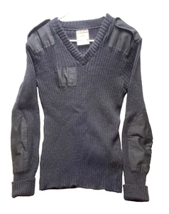 Vintage Brigade Quartermasters Sweater Youth 42 (XS) Wool Patches Outdoor Boys - Picture 1 of 6