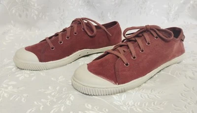 KEEN Women's SANTIAGO Casual Corduroy Red Lace Up Sneakers 8.5 Hope Edition  - Image 1 of 4