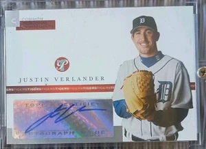 2005 Topps Pristine Autograph Justin Verlander Rookie 377 / 497 - Picture 1 of 2