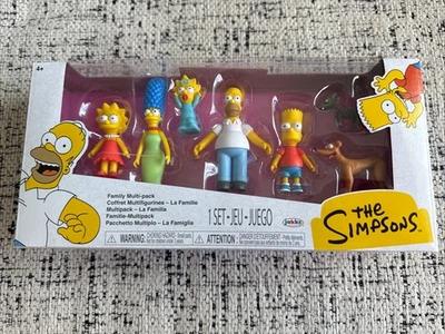 Jakks Pacific The Simpsons Family 2.5" Figure Set 7-Pack 2024 - Image 1 of 4