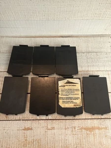 7 -Texas Instruments TI-83 Plus TI-86 TI-89 Outer Battery Back Covers ONLY Black - Picture 1 of 2