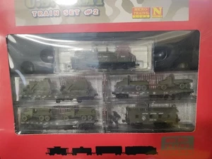 N scale Microtrains US Army diesel & 4 car trainset #2 - Picture 1 of 5