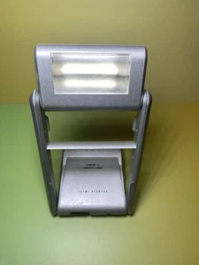 VINTAGE 1997 Sharper Image Light Voyager by Phorm Folding Book Light Silver - Picture 1 of 4
