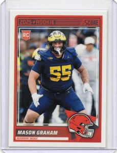 2025 Panini Score - Mason Graham (RC) #22 Cleveland Browns - Picture 1 of 2