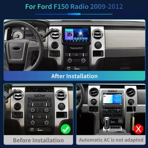 Radio estéreo para automóvil Android 13 Carplay GPS navegación WIFI BT para Ford F150 2009-11 2012 Android 13 - Imagen 1 de 18
