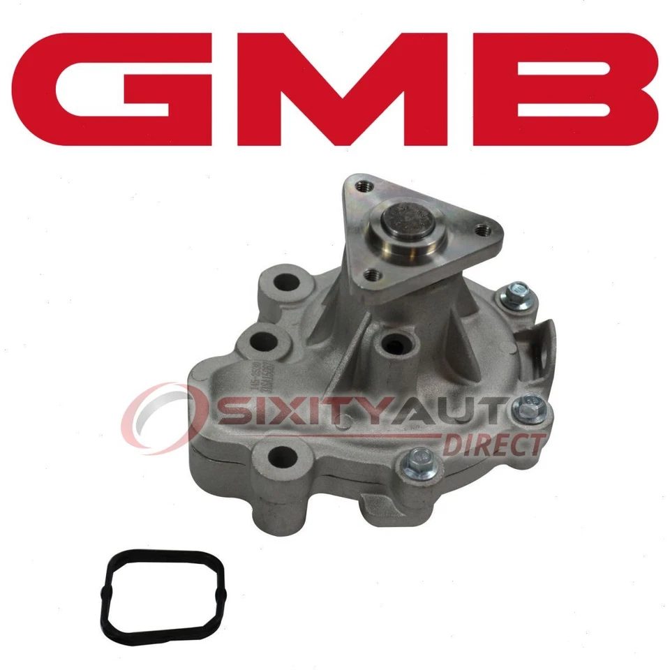 GMB Water Pump for 2012-2018 Mazda 3 2.0L 2.5L L4 - Coolant Antifreeze bp Foto 1 de 4