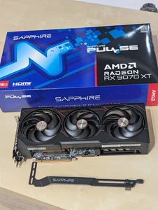 Sapphire PULSE AMD Radeon RX 9070 XT GPU - Picture 1 of 8