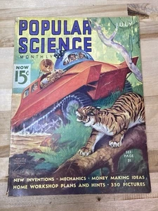 Popular Science Monthly July 1937 Vol. 131 No. 1 - Picture 1 of 2