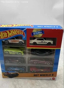 Hot Wheels Mattel Multicolor Diecast Multipack Box Autos Set 8 Alter 3+ - Bild 1 von 6