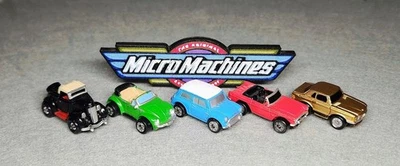 Lot Of 5 Galoob Micro Machines, Mini Cooper, Volkswagen Beetle Convertible🔥 - Image 1 of 4