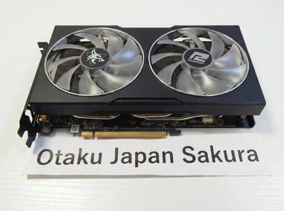 PowerColor Hellhound Radeon RX 6650 XT 8GB GDDR6 GPU Blue LED Card usata solo - Immagine 1 di 4