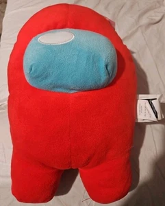 Among Us 2021 Red Crew Mate Plush Toy Stuffed Figure 16” - Picture 1 of 4