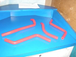 YAMAHA RHINO 700 RADIATOR HOSE KIT NEW RED - Picture 1 of 2