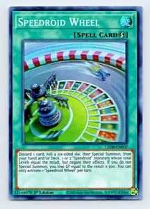 Yu-Gi-Oh! Speedroid Radzauber Karte #LED8-DE007 Super Rare Holo Karte TCG CC - Bild 1 von 2
