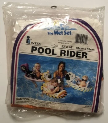 NOS Vintage 1991 Intex The Wet Set Tiger Baby Toddler Float New - Image 1 of 4