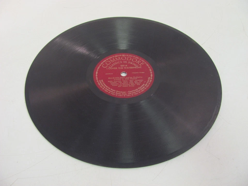 BILLIE HOLIDAY I Cover The Waterfront/Lover Come Back - Commodore Classics Swing - Image 1 of 4