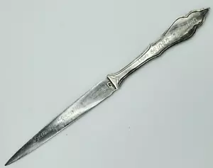 Vintage German Customs Border Guard letter opener Knife dedication commissioner - Picture 1 of 11