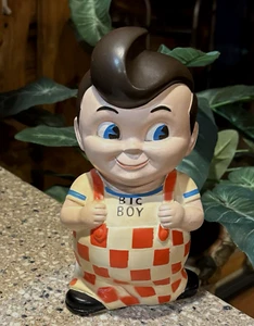 Vintage 1987 Big Boy 9" Bank Niagra Plastics, Erie PA - Picture 1 of 6