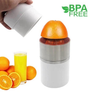 Manual Juicer Portable Citrus Juicer  Orange Lemon Hand Juicer Stainless Steel - Picture 1 of 5