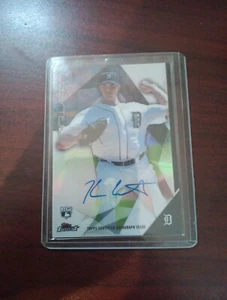 2015 Finest Baseball Autographs Kyle Lobstein #FA-KL AU - Picture 1 of 3