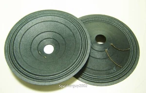 Pair Vintage 4.5" Paper Cones - Speaker Parts - P365 -- CS - Picture 1 of 2