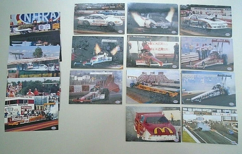 Vintage NHRA Super Stars of Racing Premier Ed Postcards Pack of 10 Sealed 1994 Cover