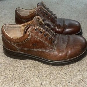 NACIDO HOMBRE OXFORD CUERO MARRÓN CORDONES B6226 CONFORT~12 - Imagen 1 de 8