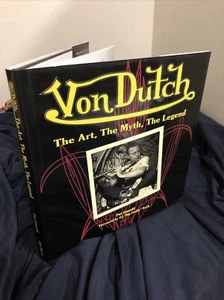 Von Dutch: The Art, The Myth, The Legend 2005 Pat Ganahl Pinstripe Hotrod Motor - Picture 1 of 14