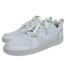 Nike Court Burough Womens Lifestyle Sneakers White Low Top Shoe 844905-110 Sz 10 - Picture 1 of 9