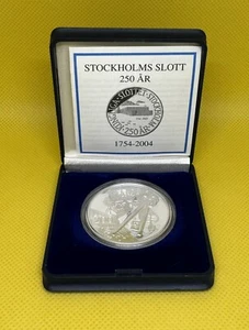 Svezia Palazzo di Stoccolma argento 200 corone (2004) 27,03 gr - Foto 1 di 4