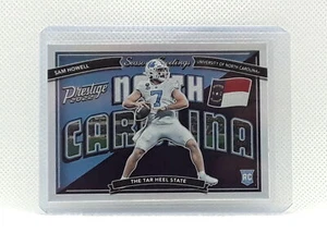 Sam Howell 2022 Prestige Seasons Greetings - #SG-5 - North Carolina Tar Heels - Picture 1 of 2
